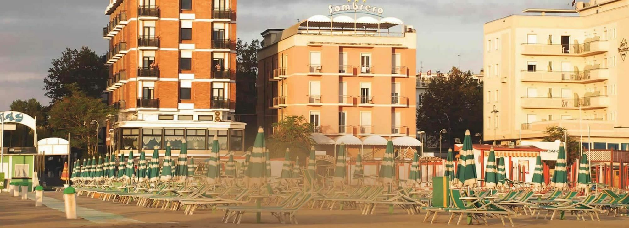 Hotel Sombrero Rimini Kültér fotó